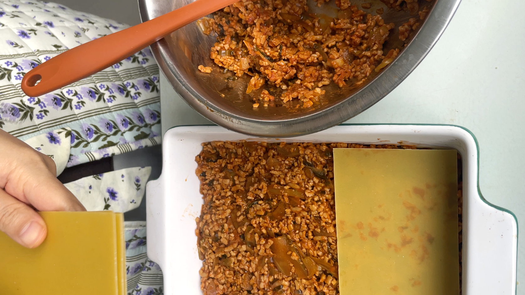 Kimchi Vegan Lasagne