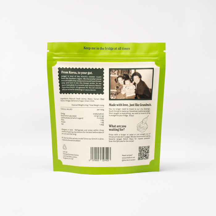 Broccoli Stalk Jangaji Pickle