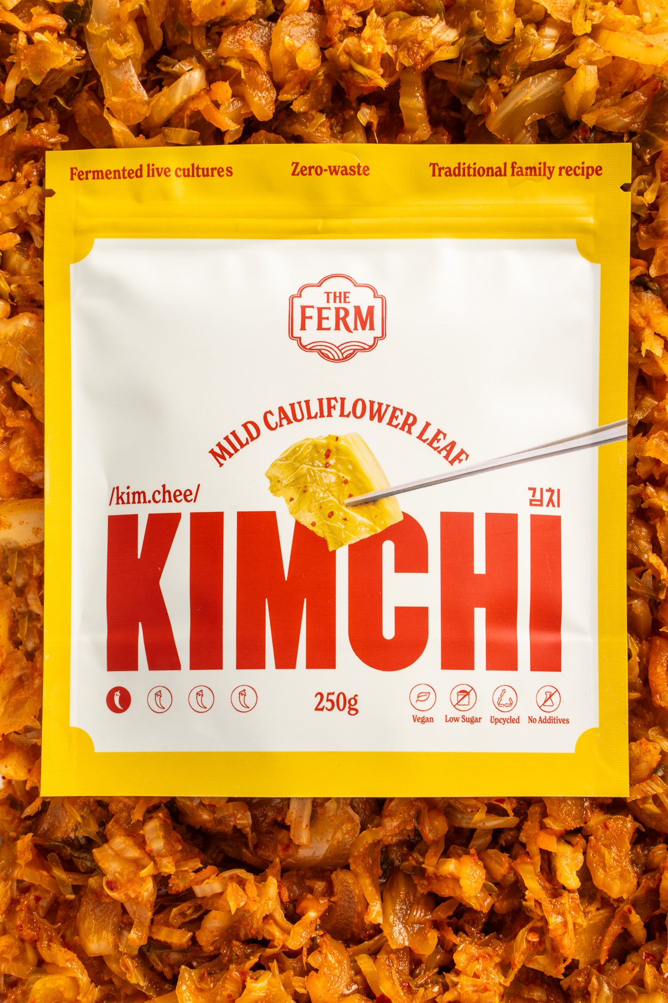 Mild Cauliflower Leaf Kimchi - 10KG BULK
