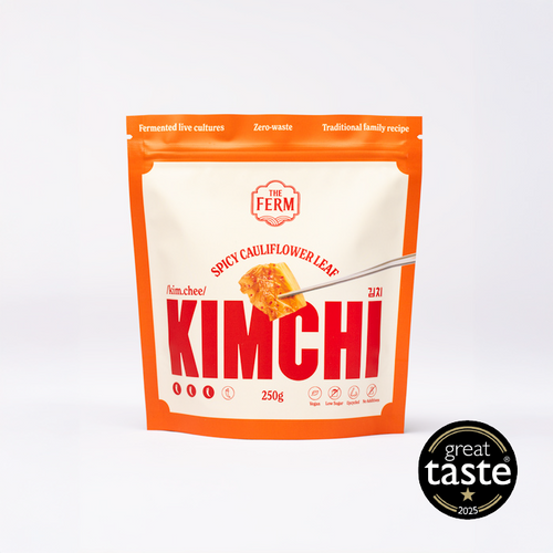 Spicy Cauliflower Leaf Kimchi